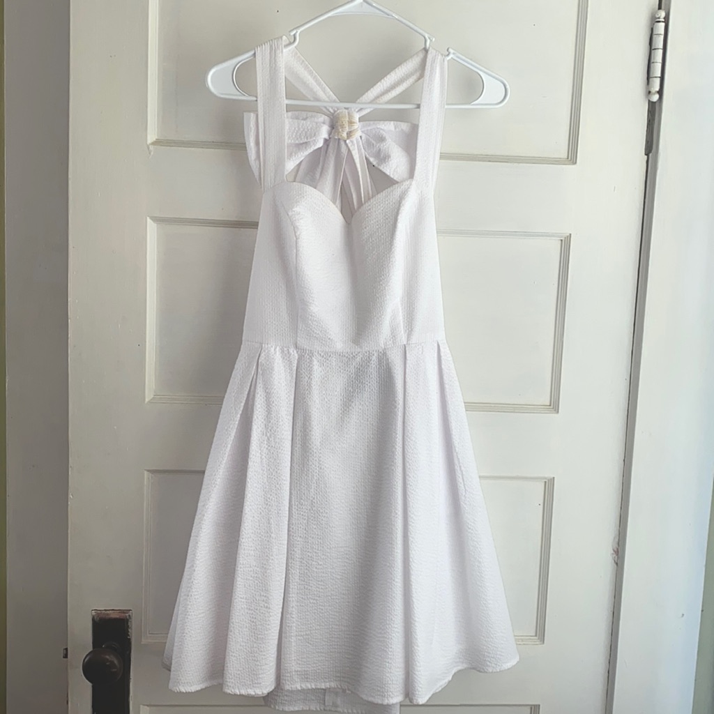 Lauren James White Dress